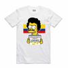 Brand New Streetwear On Deunisexd Bootleg Esco Bart White T Shirt Small 3xlarge