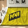 Natus vincure Print Flannel Blanket High Quality Warm Comfortable Cover for All Seasons Perfect for Gifts Home Decor