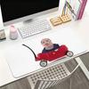 Funny print J-John Pork Mouse Pad Square Office Gaming Desk Mat Waterproof Non-Slip Rubber Decorative