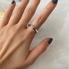 Mobius Star Knot Ring: Fashionable Irregular Braid Design