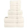 VidaXL Superior Quality Towel Set 8 Pcs, Hand Towels, Shower Towels, Bath Sheets, Towels 137550
