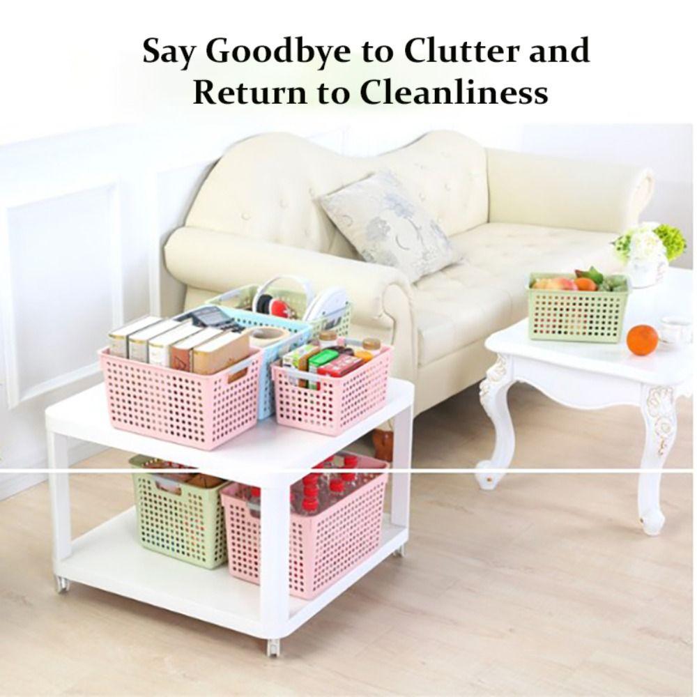 Пластиковая корзина большой емкости Пластиковые контейнеры для хранения Модная корзина для белья Школа