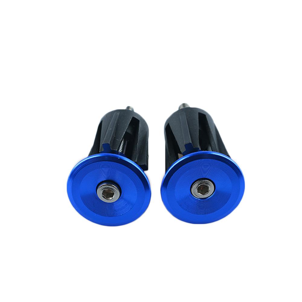 Fashion Lock-On Cycling Aluminum Alloy Bike Handle End Plugs Handle Bar Cap  Handlebar Grips Covers