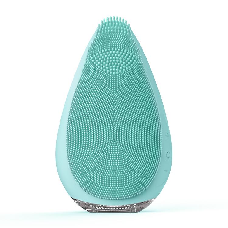 Comfortable Silicone Ultrasonic Facial Cleansing Brush Facial Deep Pore Skin Care Scrub Cleanser Tool