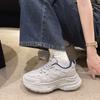 Кроссовки папины девочки 2025 весна и лето новая мода повседневные на платформе ins трендовые тонкие сетчатые дышащие спортивные туфли