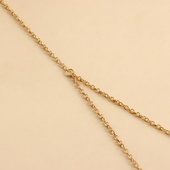 Стильная эластичная лента, гальваническая цепь для ног, модные аксессуары для тела, бедра, для ночного клуба