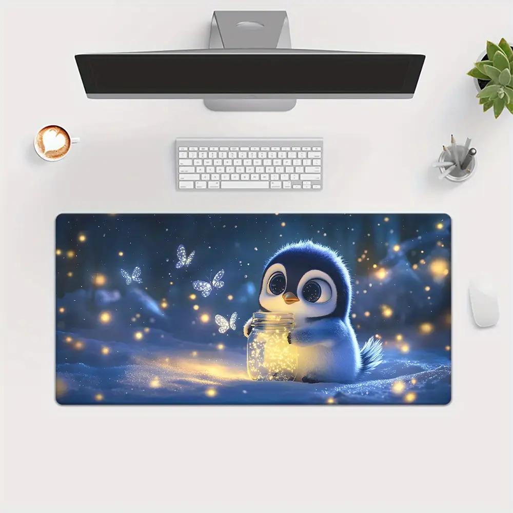 Gaming Mouse Pad Desk Mat Large Cloth Surface Non Slip Rubber Base PC Laptop Keyboard Office Desk Setup Gift