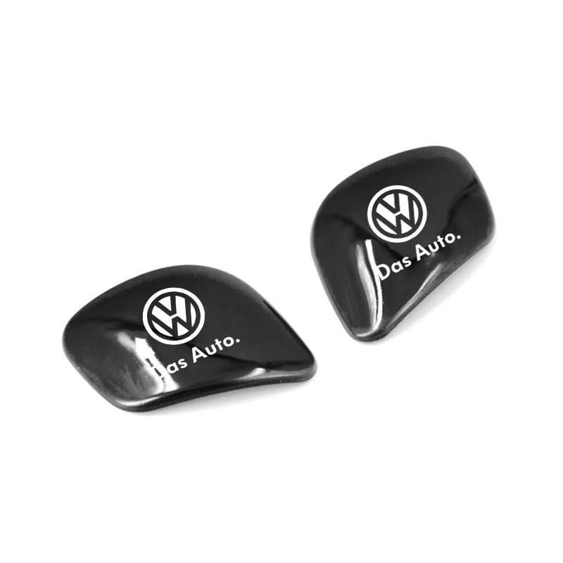 Stainless Steel Car Gear Shift Knob Side Cover Trim Sticker for Volkswagen VW GTI Polo Golf Tiguan Touareg Scirocco CC zw8