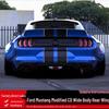 Compatible with Ford Mustang 2015-2022: Wide Body Carbon Fiber Rear Wing Trunk Lid Spoiler