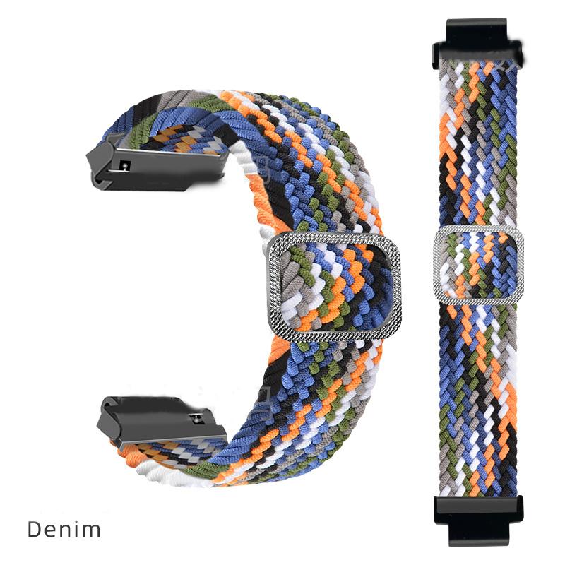 Классические эластичные плетеные ремешки для Garmin Forerunner 235 735xt 220 230 630 620 Approach S20 S5 S6 ремешок для часов нейлоновые регулируемые браслеты