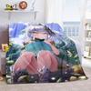 Genshin Impact Nahida Throw Blanket Flannel Soft Kawaii Cute Cartoon Nahida Genshin Autumn Anime Breathable Bedding Travel Throw