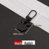 Metal Zipper Pull Tab with Removable Head for Clothing Repair and Accessories