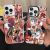 Японский чехол для телефона S-SLAM D-DUNK для IPhone 17 16 Plus Pro Max 15 14 13 12 11 Матовый разноцветный