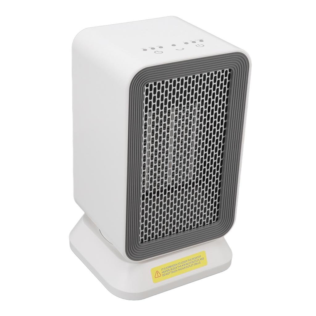 Mini Electric Heater 3 Gears 35 Degree Rotation Noiseless Timing Desk Heater for Office ?