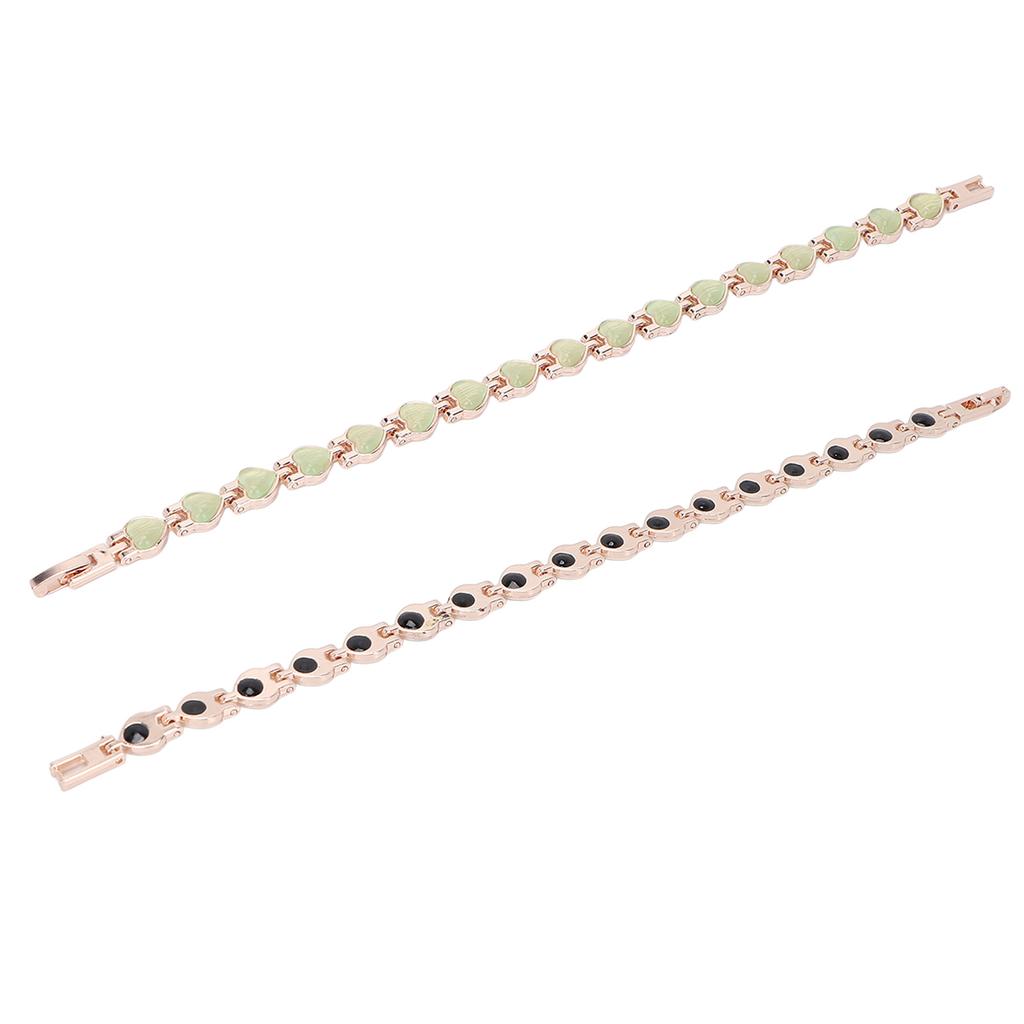 Титановый стальной магнитный браслет женский модный изысканный магнитный терапевтический браслет подарок для