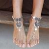 Retro Sandal Boho Style Foot Chain Bracelet Barefoot Anklet