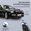Carbon Fiber Key Fob Cover Case Metal Shell Cover Compatible For BMW 5 6 7 Series X1 X2 X3 X5 X6 X7 (Gunmetal