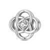 Copper Möbius Loop True Love'S Knot Charms Celtic Hercules Knot Bead Pendant Fit Original Bracelet Necklace Jewelry