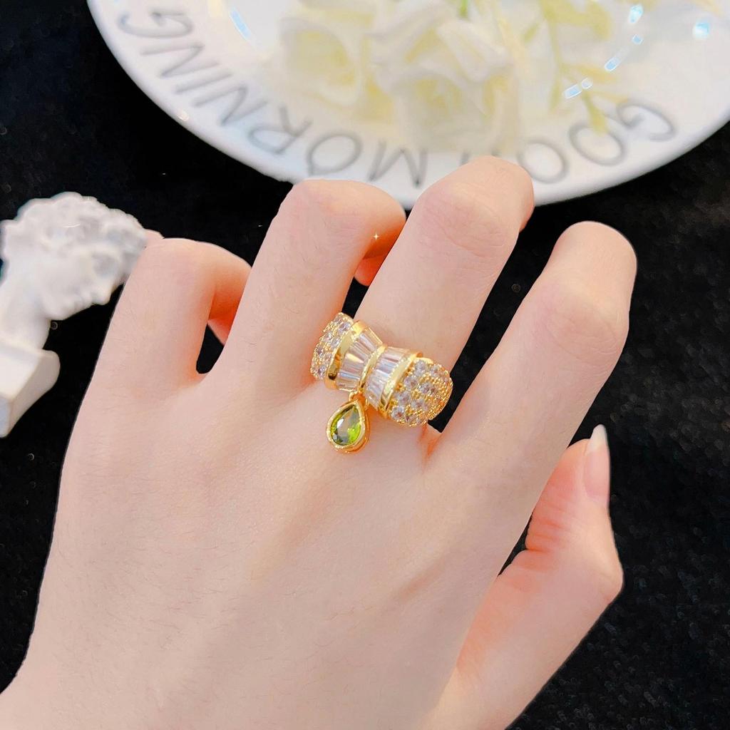 Женское кольцо с антикварными ювелирными изделиями в старинном, высококачественном, элегантном и универсальном стиле, регулируемое отверстие для пар