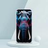 Мягкий прозрачный чехол-бампер из ТПУ для iPhone 16 15 14 13 12 11 Pro Max XR 8 7 Plus XR Ударопрочный корпус Милый животное Слон
