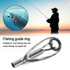 Hot Stainless Steel O Ring Fishing Rod Guide Tip Repair Kit Tackle Box Accessories Eye Ceramic Ring