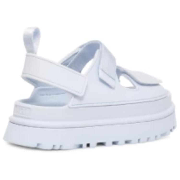 UGG Удобные универсальные босоножки на платформе с открытым носком, сандалии унисекс, синие 1152685-CRRN