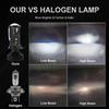 80W Car Headlight Mini Lens H4 LED Projector Bulb 6000K 18000LM 12V Auto Motorcycles HeadLamp High Low Beam