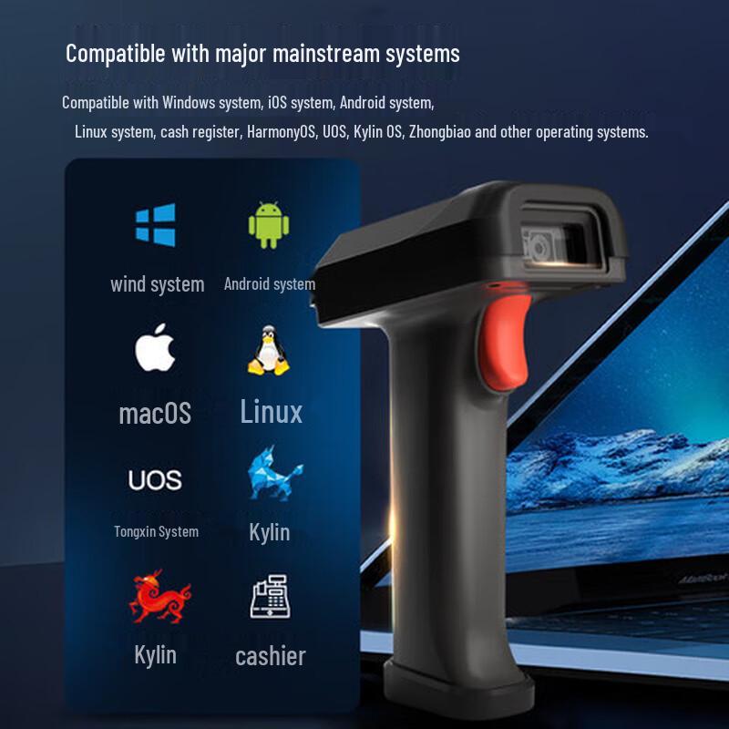 GEPAD W-620 Беспроводной 2D сканер штрих-кодов