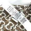 BURBERRY TB logo hair accessories hair rubber Shush silk Beige/White