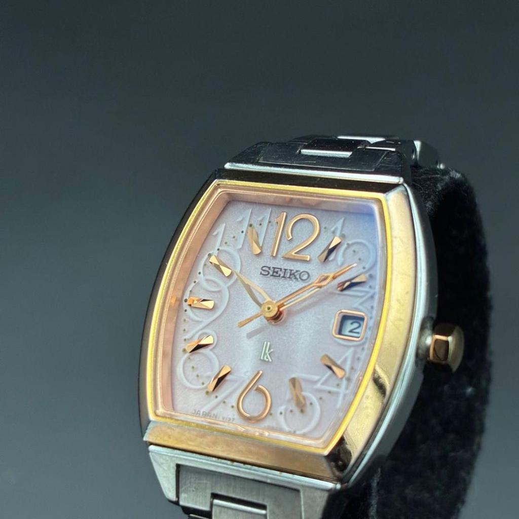 [USED] SEIKO Seiko Lukia V137-0AR0 Date Silver Quartz