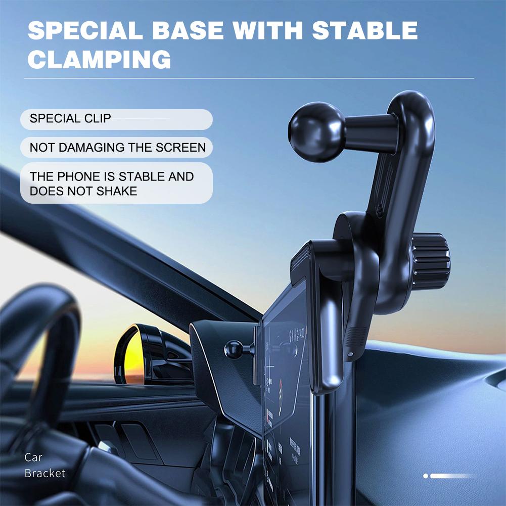 17mm Universal Standard Ball Head Car Display Extension Rod Phone Stand Base Adjustable 360 Degrees Mount Accessories1