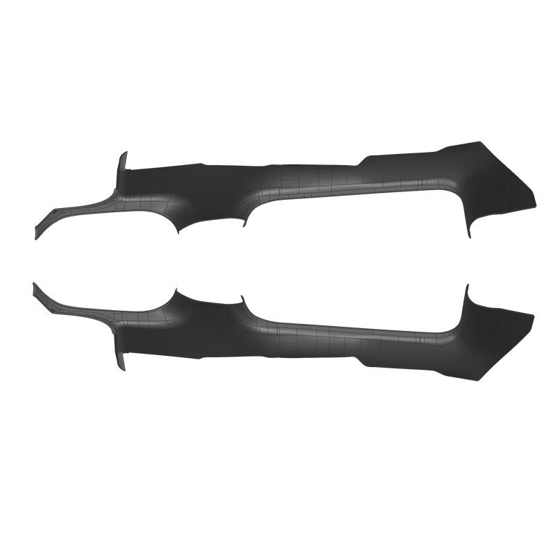 For Tesla Model 3 Highland 2024-2026 Front Rear Door Sill Protector Cover Threshold Strip Anti-kick Guard Panel Waterproof Pad