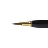 Kaimei Piccolo Calligraphy Set Seigaiha HO1280 Portable Japanese Ink Brush and Inkstone Kit
