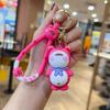 Adorable Frog Keychain Durable Stylish Cartoon Gift Eco-friendly Long Lifespan Cute Couple Pendant for Bags Adult Sex Wear