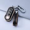 Golden Edge Key Case for Fiat 500 Bravo Iveco Daily Car Keys Protective Cover