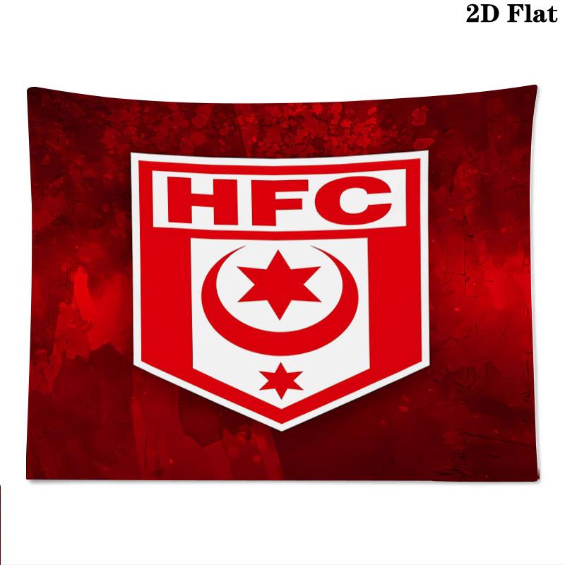 Hallescher FC Wall Tapestry Aesthetic Wall Hanging Printed Fabric Blanket Decorative Tapestries for Bedroom Living Room Home Decor