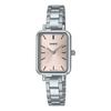 Women's Square Metal Band Wrist Watch LTP-V009D-4E