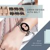 20 мм 22 мм Ремешок для Samsung Galaxy Watch 4/classic/5/6/7/FE/active 2 Кожаный+Металлический звеньевой браслет correa watch 5 Pro 45 мм Ремешок