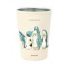 Toa Metal Mofusand 2WAY Vacuum Double Tumbler M [Shark Picture Book] 53-2027 Beige