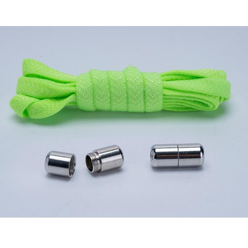 Шнурки без завязывания, Детская автоматическая пряжка для обуви, Без завязывания, Эластичная, Металлическая магнитная пряжка-капсула