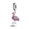Подвески Plata Charms Of Ley 925 Elephant Katty Car Coffee, подвески, подходят для оригинального браслета Diy