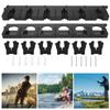ABS Plastic Fishing Pole Rod Display Stand Fixing Storage Bracket Holder Tackle