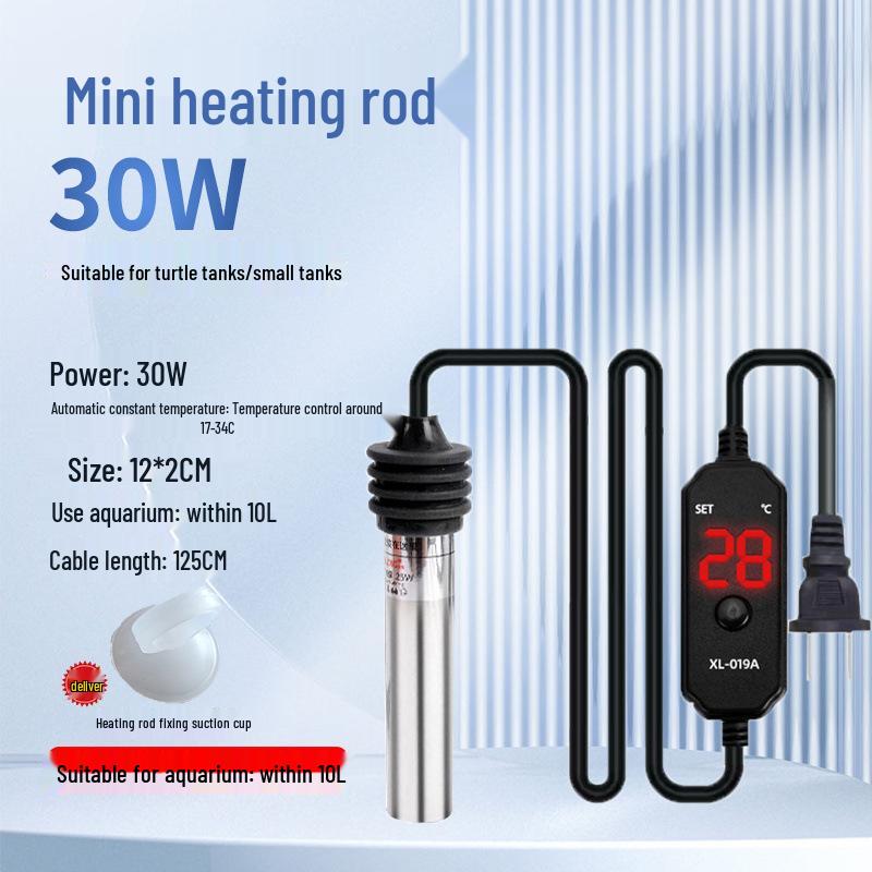 Explosion-Proof Fish/Turtle Tank Heater with Automatic Temp Control, Variable Frequency, Digital Display, and Free Shipping