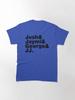 Westlife Josh _amp_ Jaymi _amp_ George _amp_ JJ (black writing) Fitted Classic T-Shirt