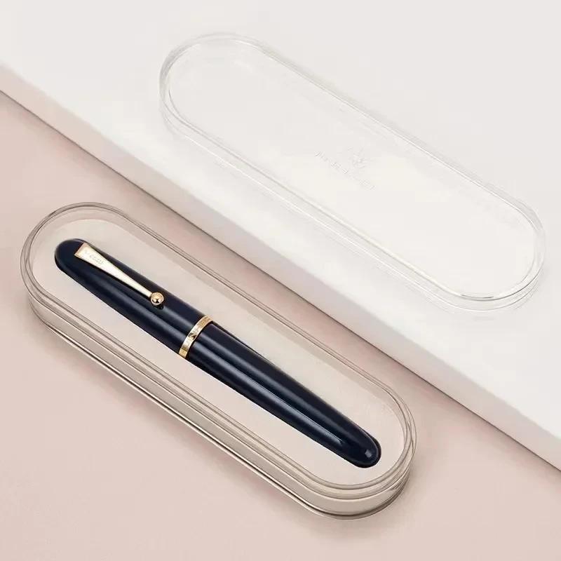 Роскошная перьевая ручка JinHao 9019 Dadao Акриловая прозрачная вращающаяся ручка Перо 40 мм Канцелярские товары Офисные школьные принадлежности Пишущие ручки