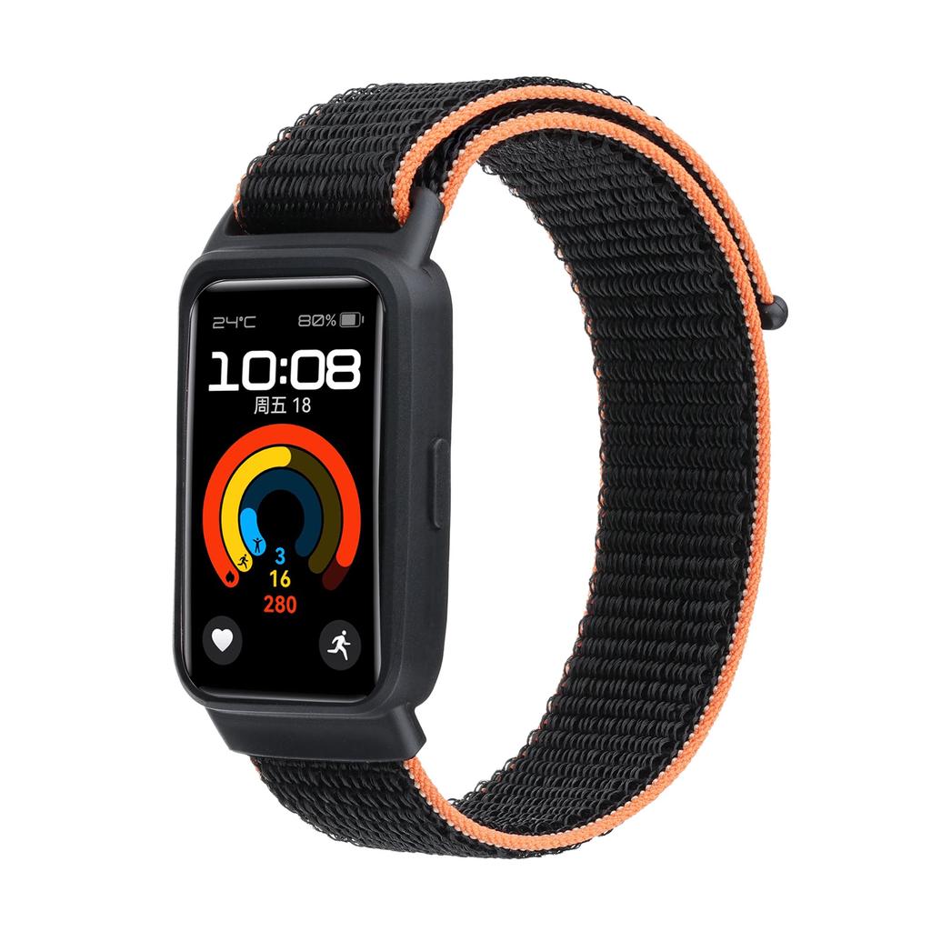 Нейлоновый ремешок-петля для Huawei Band 9 8 7 6 Смарт-часы Запасной ремень correa Дышащий Спортивный браслет для huawei band9 band8 7 6