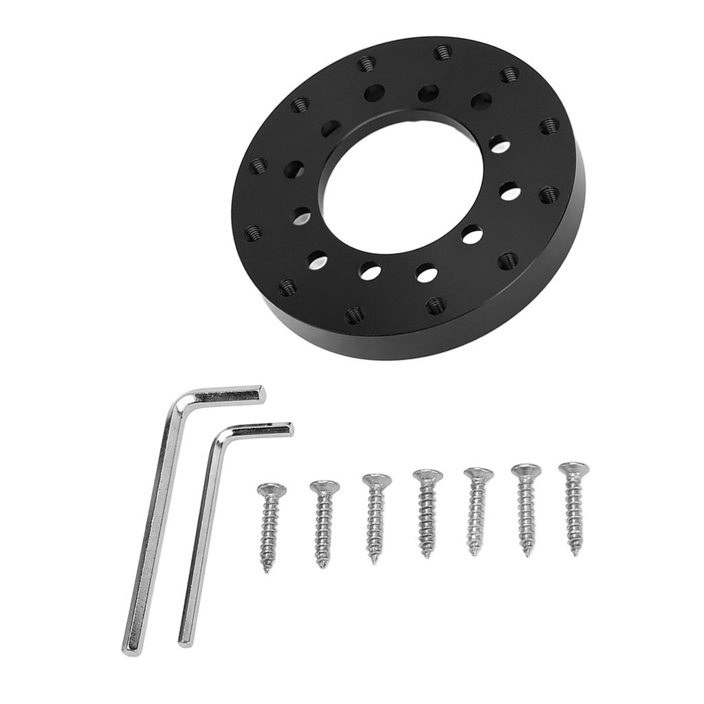 73mm Steering Wheel Adapter Plate Aluminum Alloy Socket Ring for Logitech G25 G27 for Sparco