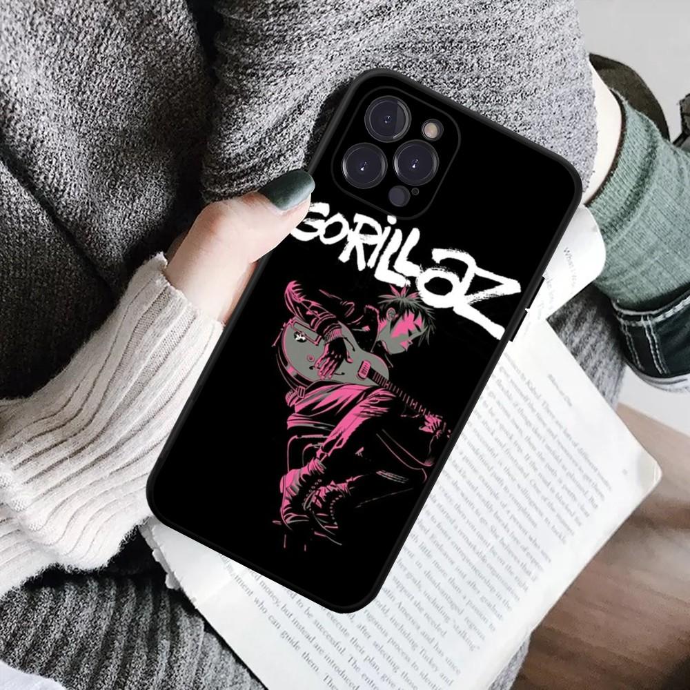 Аниме Чехол для телефона G-Gorillaz Для IPhone 16 15 8 7 6 6S Plus X SE XR XS 14 11 12 13 Mini Pro Max Мобильный чехол