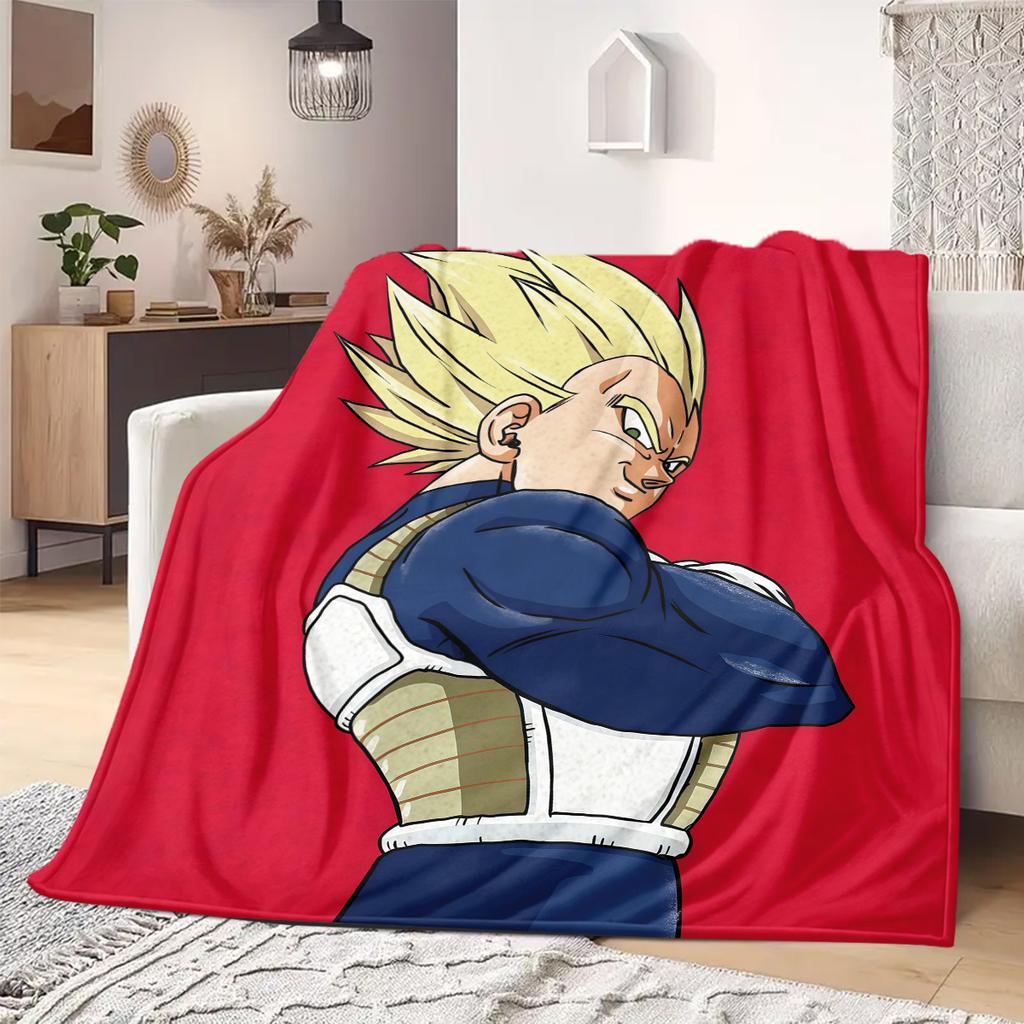 Vegeta Print Blanket Warm Comfortable Flannel Blanket Suitable for Bedrooms,Sofas, Beds,Chairs,Travel 147
