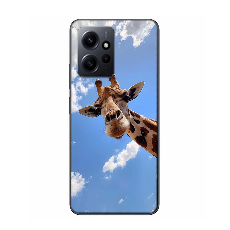 Giraffes Have Long Necks Phone Case For Redmi Note 14 15 Pro 5G 13 12 Pro Plus 11 11T 11E 11S 10 Pro 10S 9 9S Cover Cell Clear T